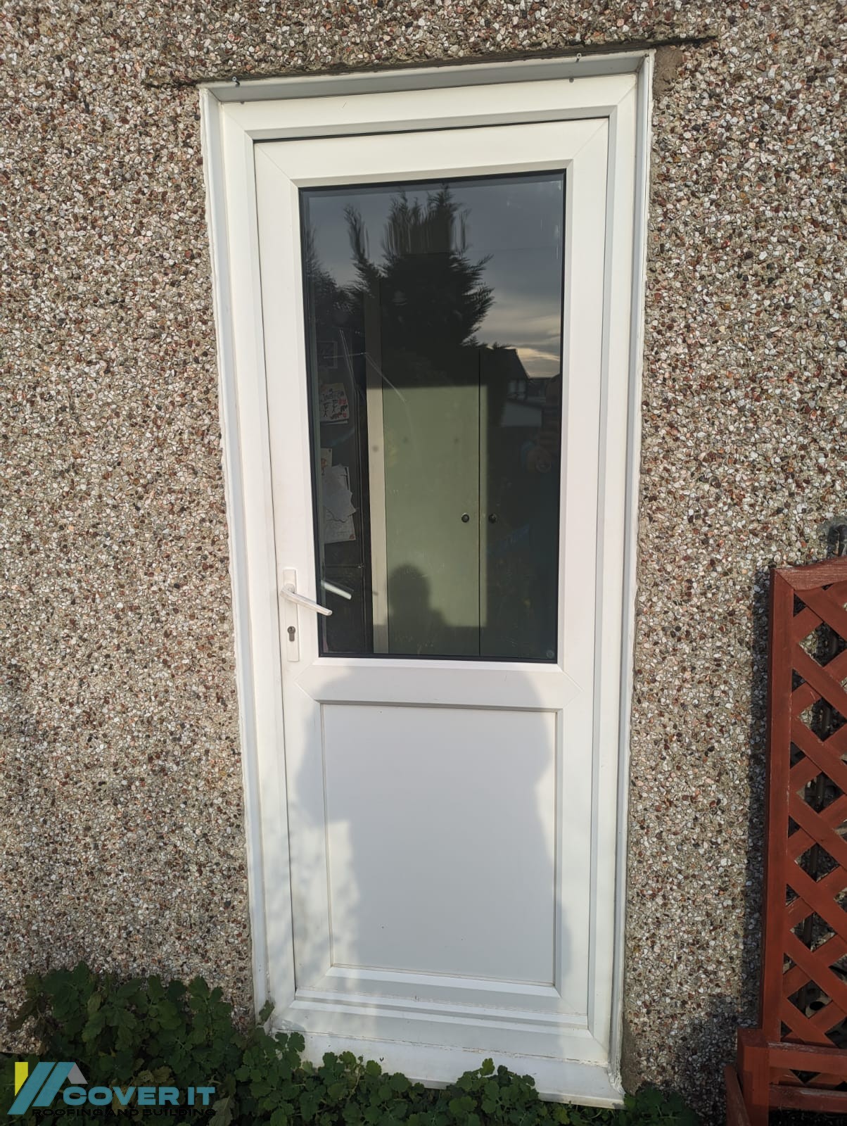 Quality finished joinery and door installation by Cover It Building